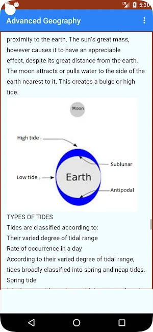 Advanced Level Geography Notes screenshot 2