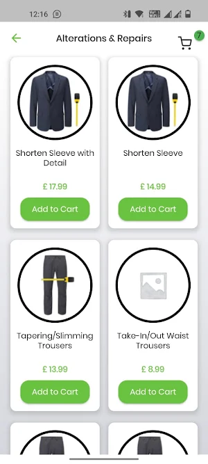 Bandbox Laundry Screenshot 2