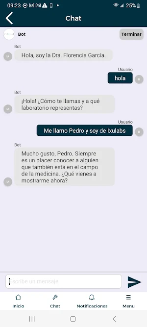 Miramar Chat Screenshot 3