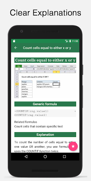 Learn Excel Formula and Functi Screenshot 3