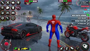 Speed Hero: Flying Spider Hero Screenshot 2