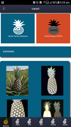 MARDI myNanas Screenshot 1