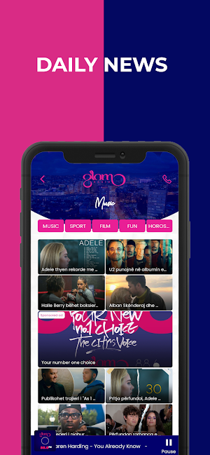 Glam Radio Screenshot 1