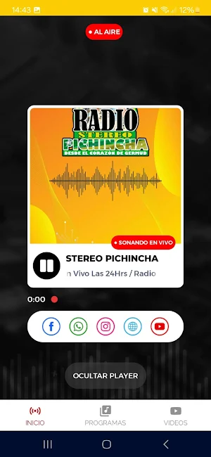 Stereo Pichincha de Manabí Screenshot 2