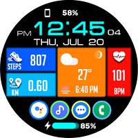 Tiles Window Watch Face NTV556