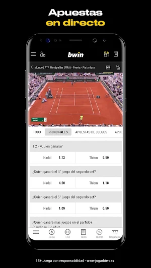 bwin Apuestas Deportivas Screenshot 0