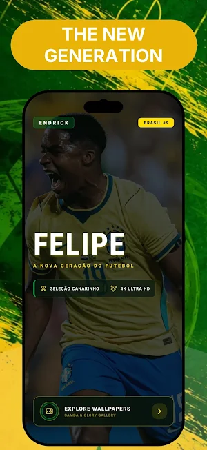 Endrick Felipe Wallpaper Screenshot 0