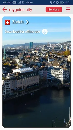 Lausanne city guide Screenshot 3