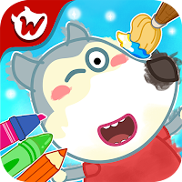 Wolfoo's Coloring Book