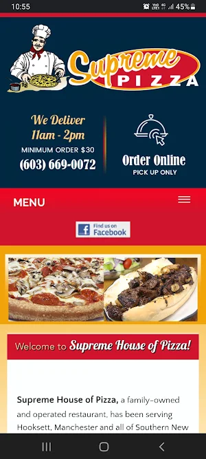 Supreme Pizza Screenshot 1