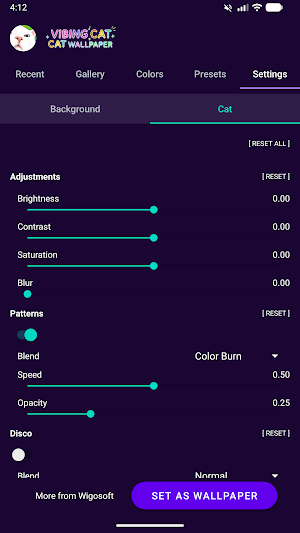 Vibing Cat Wallpaper (CatJAM) Screenshot 3