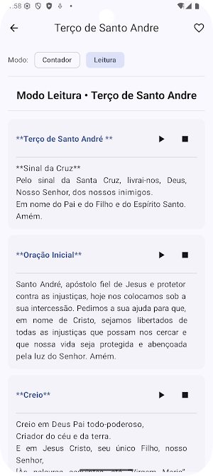 Terço de Santo André Screenshot 1