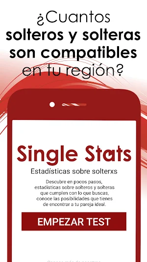 SingleStats, datos de solteros Screenshot 0