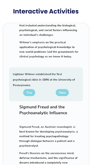Clinical Psychology Screenshot 1