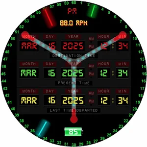 Animated Time Circuit Screenshot 2
