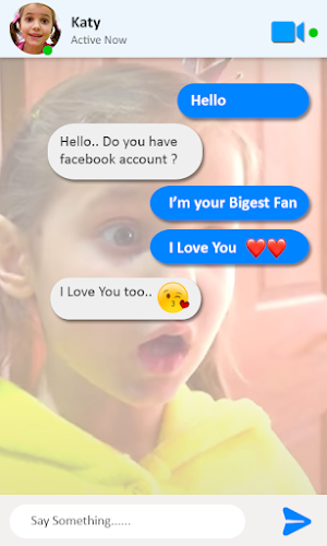Miss Katy Fake Video Call Screenshot 2