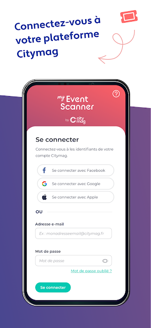 MyEventScanner by Citymag Screenshot 0