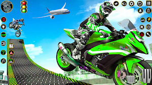 Bike Stunts Games Bike Racing Screenshot 1