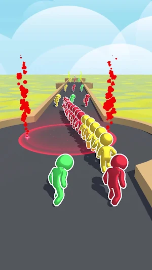 Color Merge Runner 3D Game Screenshot 3