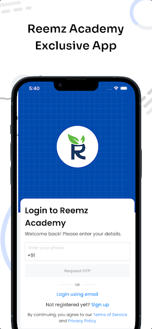 Reemz Academy Learning App Screenshot 0