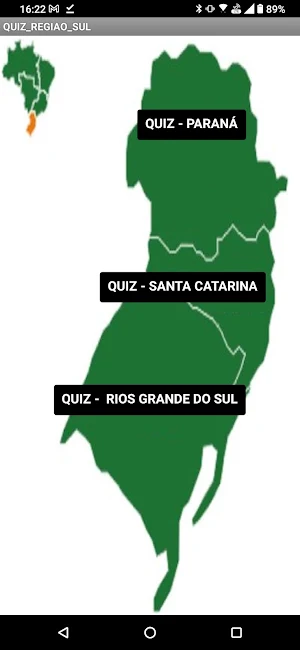 QUIZ Cultural Sul PR, SC e RS Screenshot 1