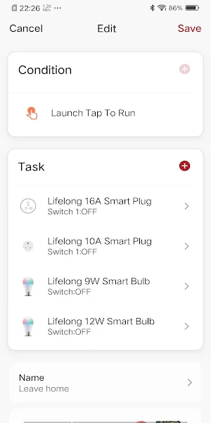 Lifelong Smart Home Screenshot 3