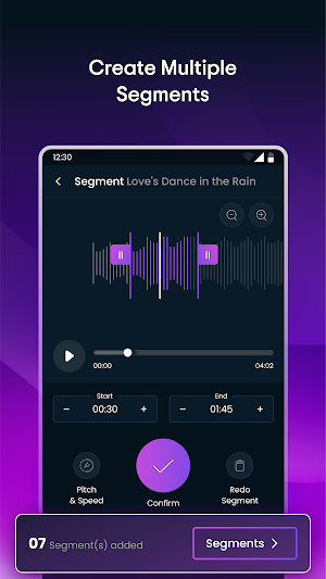 AudioCraft -Music Audio Editor Screenshot 1