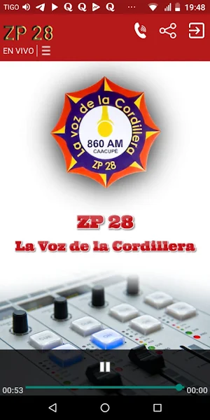 ZP 28 La Voz de la Cordillera Screenshot 1