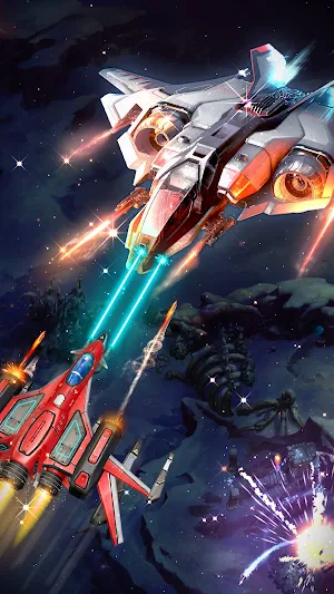 Sky Warplanes Air Shooter Screenshot 1