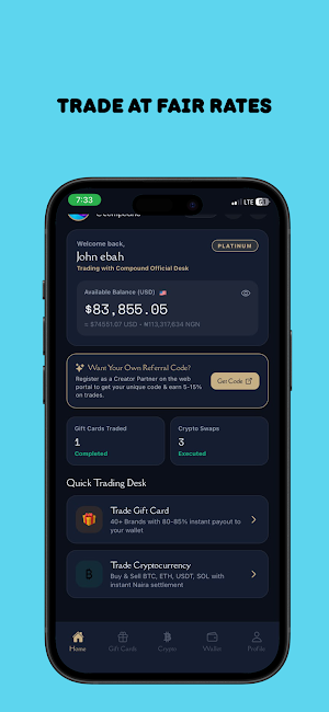 CompoundWallet: GC/Crypto Screenshot 3