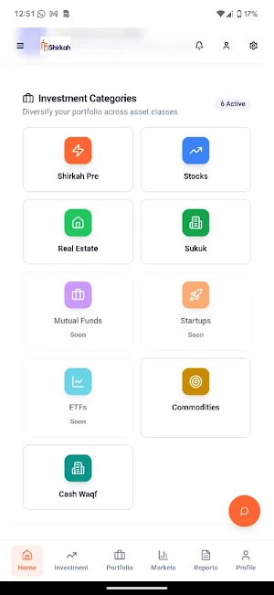Shirkah Investments Screenshot 3