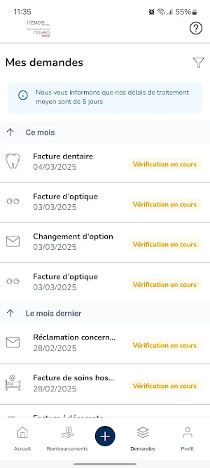 MyHémosSanté Screenshot 3