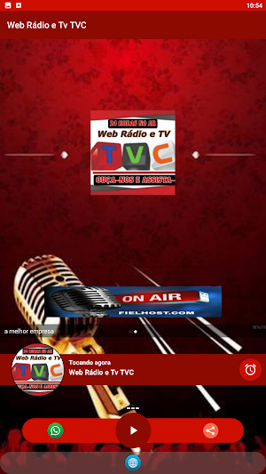 Web Rádio e Tv TVC Screenshot 2