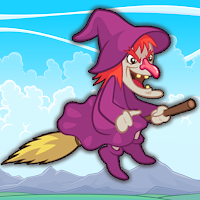Flappy Witch Epic Run 3D Game