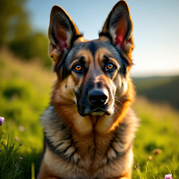 German shepherd wallpaper