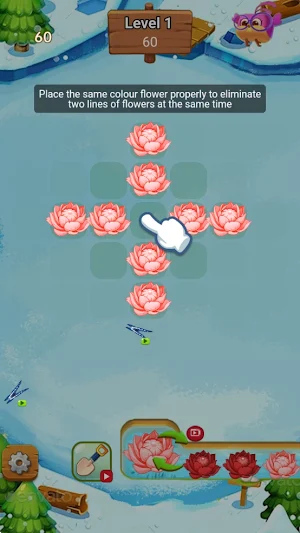 Flower Match Puzzle Screenshot 1