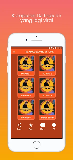 DJ Alolo Sayang Offline Screenshot 0