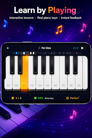 Hello Piano - Learn Piano Fast Screenshot 1