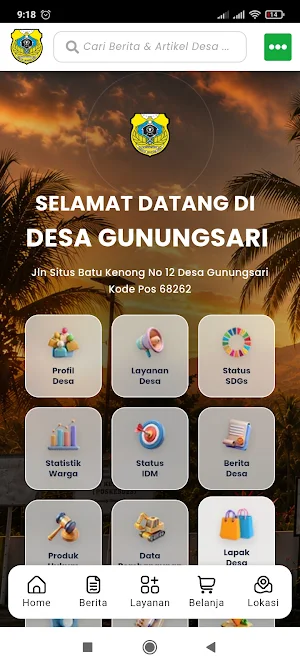 Gunungsari Digital Screenshot 3