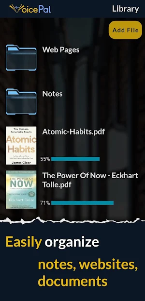 VoicePal - Text to Speech Screenshot 1