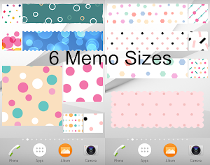 Sticky Memo Notepad *Dots* 4 Screenshot 0