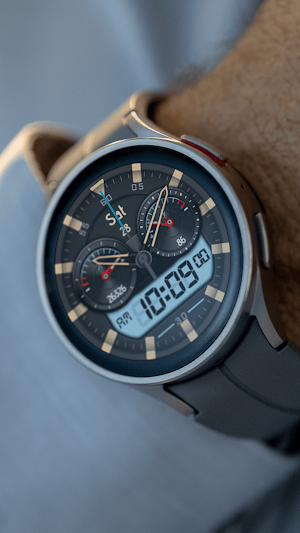 Pars Elektra Hybrid Watch Face Screenshot 3
