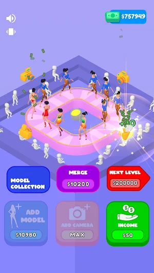 Fashion Walk Idle Screenshot 0