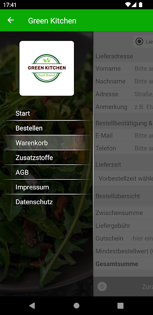 Green Kitchen Screenshot 2