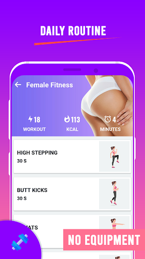 Female Fitness - Women Challenge Screenshot 2