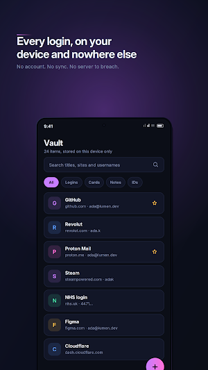 Keyward: Password Manager Screenshot 2