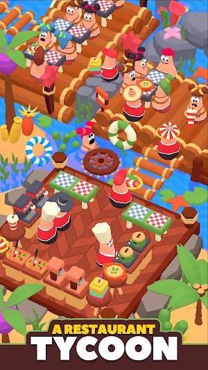 Island Food Tycoon: Restaurant Screenshot 0