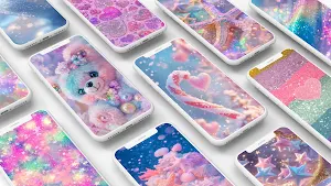 Glitter Wallpaper Screenshot 0