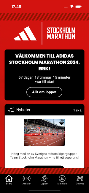 Stockholm Marathon Screenshot 1