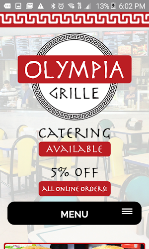 Olympia Grille Screenshot 2